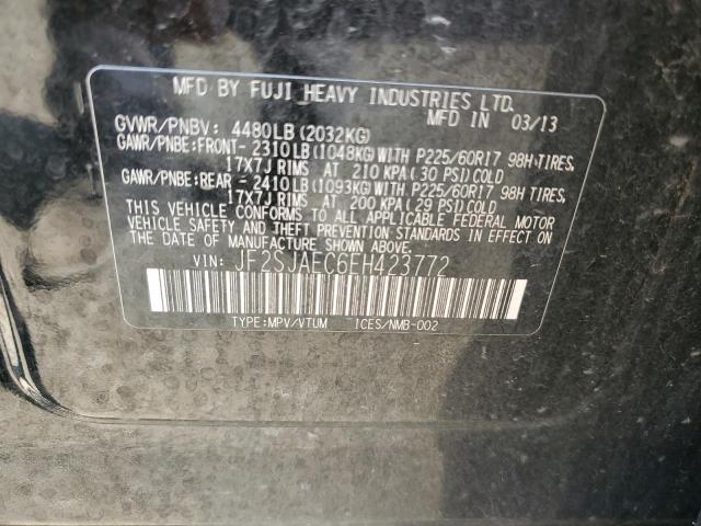 Photo 12 VIN: JF2SJAEC6EH423772 - SUBARU FORESTER 2 