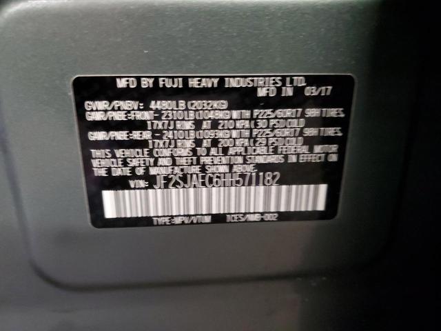 Photo 11 VIN: JF2SJAEC6HH571182 - SUBARU FORESTER 