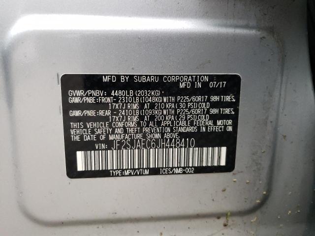 Photo 9 VIN: JF2SJAEC6JH448410 - SUBARU FORESTER 2 