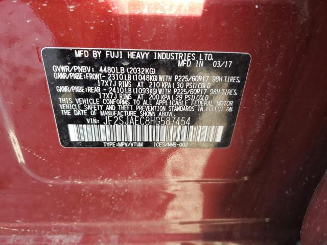 Photo 13 VIN: JF2SJAEC8HG587454 - SUBARU FORESTER 