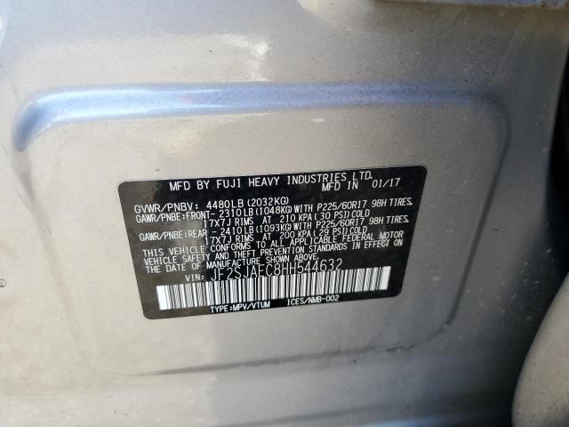 Photo 12 VIN: JF2SJAEC8HH544632 - SUBARU FORESTER 2 