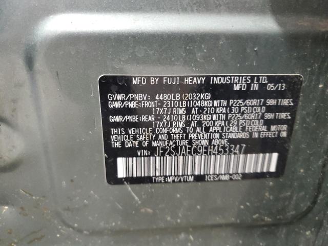 Photo 11 VIN: JF2SJAEC9EH453347 - SUBARU FORESTER 2 