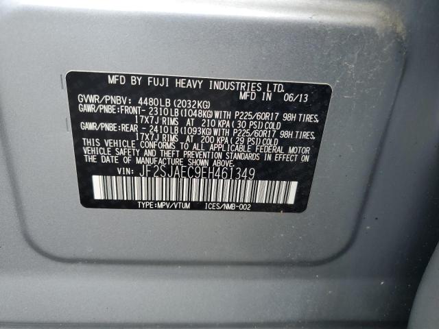 Photo 12 VIN: JF2SJAEC9EH461349 - SUBARU FORESTER 