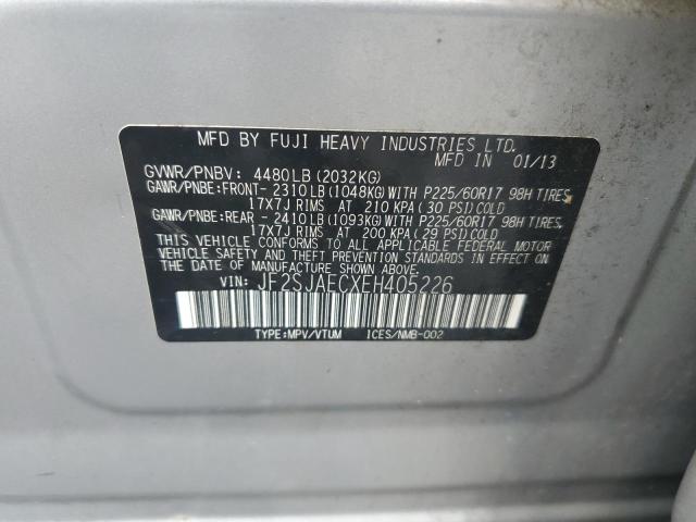 Photo 12 VIN: JF2SJAECXEH405226 - SUBARU FORESTER 