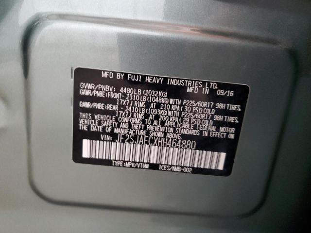 Photo 11 VIN: JF2SJAECXHH464880 - SUBARU FORESTER 