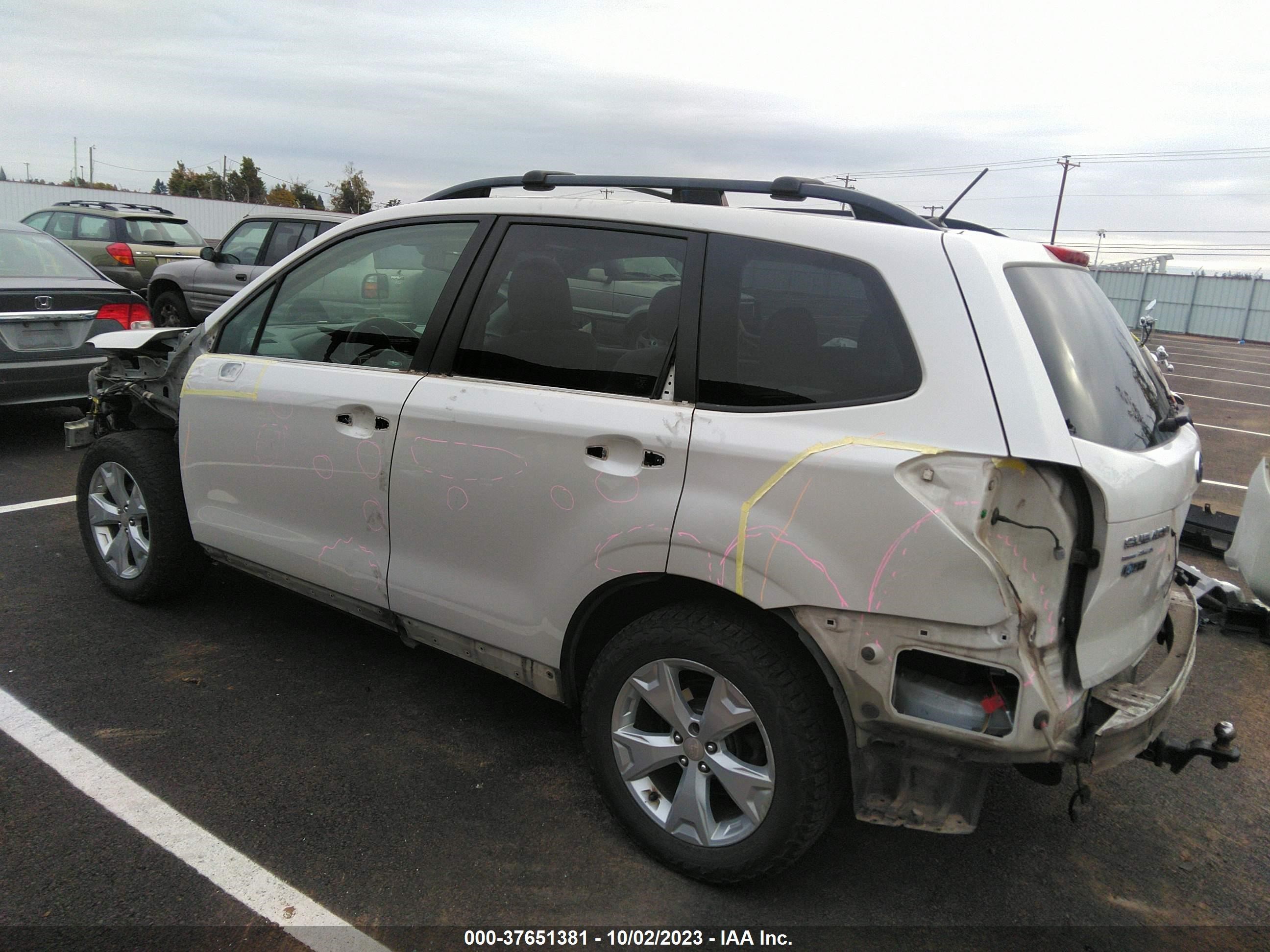 Photo 2 VIN: JF2SJAFC4FH548222 - SUBARU FORESTER 