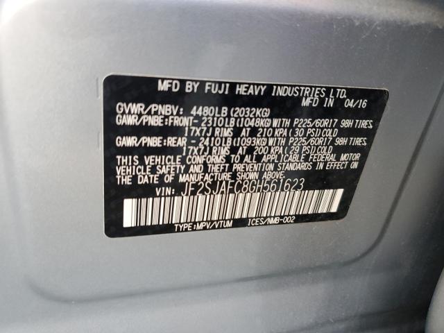 Photo 11 VIN: JF2SJAFC8GH561623 - SUBARU FORESTER 2 