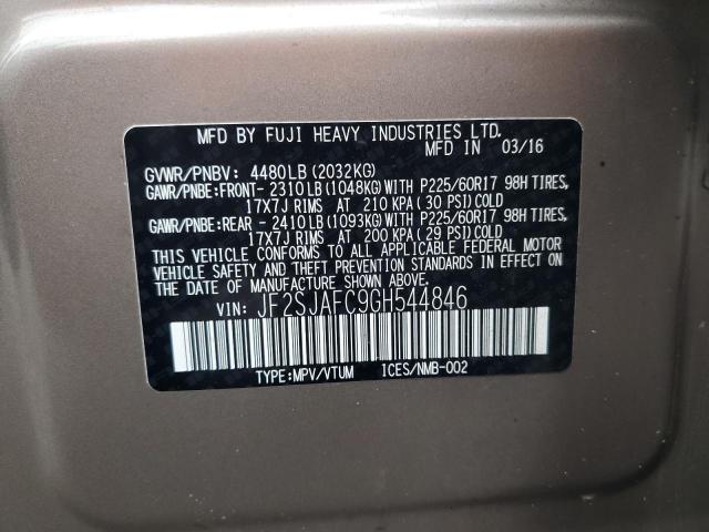 Photo 13 VIN: JF2SJAFC9GH544846 - SUBARU FORESTER 