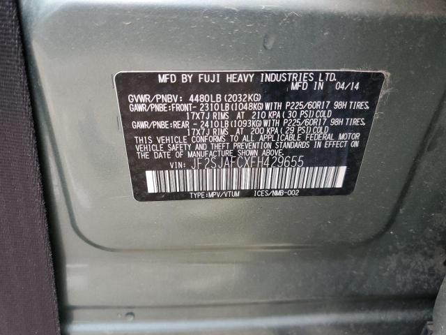 Photo 11 VIN: JF2SJAFCXFH429655 - SUBARU FORESTER 