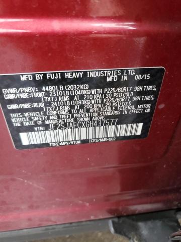 Photo 12 VIN: JF2SJAFCXGH437577 - SUBARU FORESTER 2 