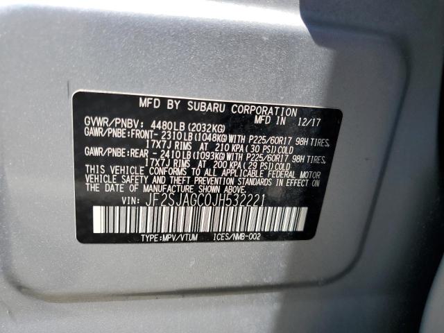 Photo 13 VIN: JF2SJAGC0JH532221 - SUBARU FORESTER 2 