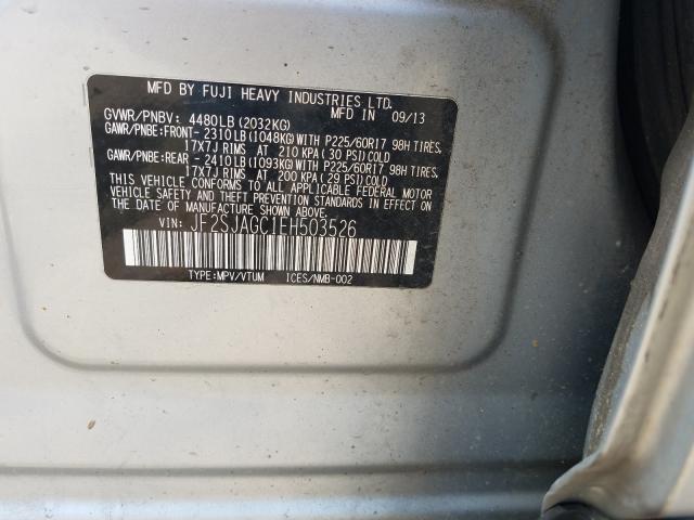 Photo 9 VIN: JF2SJAGC1EH503526 - SUBARU FORESTER 2 