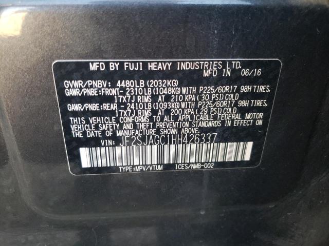 Photo 9 VIN: JF2SJAGC1HH426337 - SUBARU FORESTER 2 