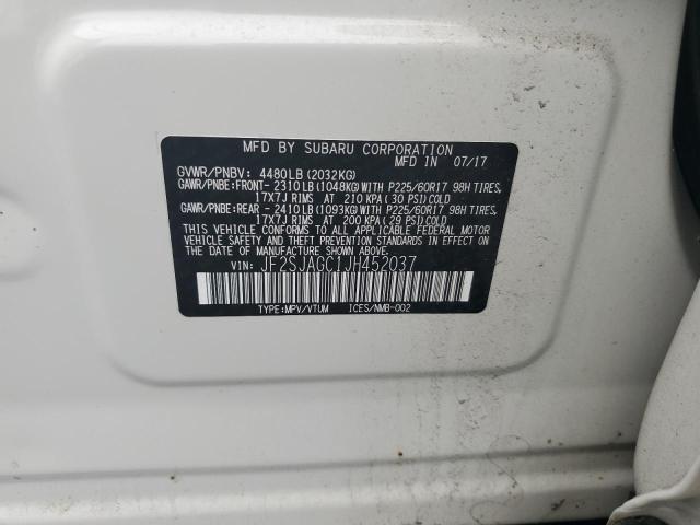 Photo 13 VIN: JF2SJAGC1JH452037 - SUBARU FORESTER 2 