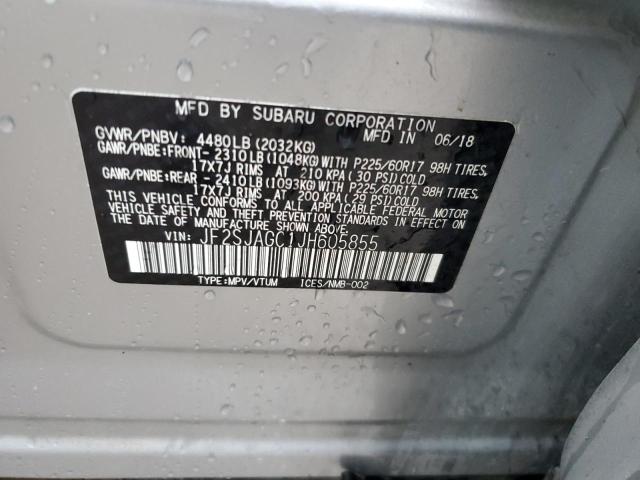 Photo 13 VIN: JF2SJAGC1JH605855 - SUBARU FORESTER 2 