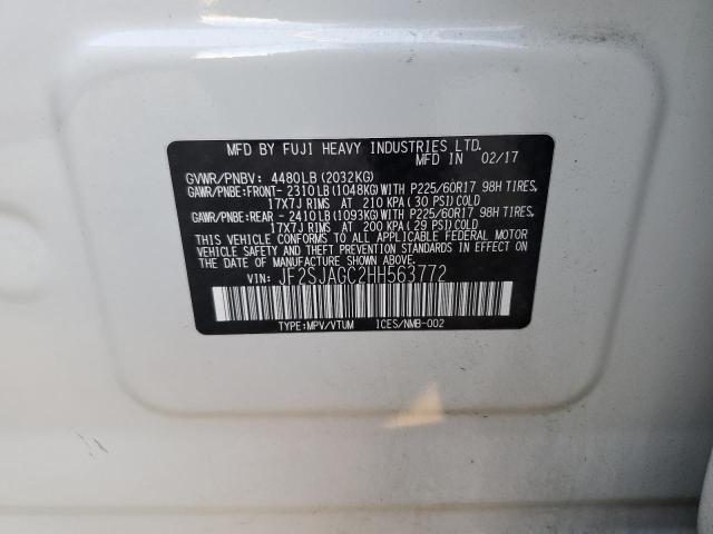 Photo 11 VIN: JF2SJAGC2HH563772 - SUBARU FORESTER 