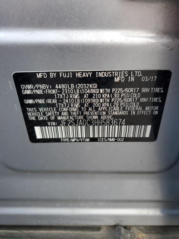 Photo 12 VIN: JF2SJAGC3HH583674 - SUBARU FORESTER 