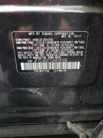 Photo 12 VIN: JF2SJAGC3JH439306 - SUBARU FORESTER 2 