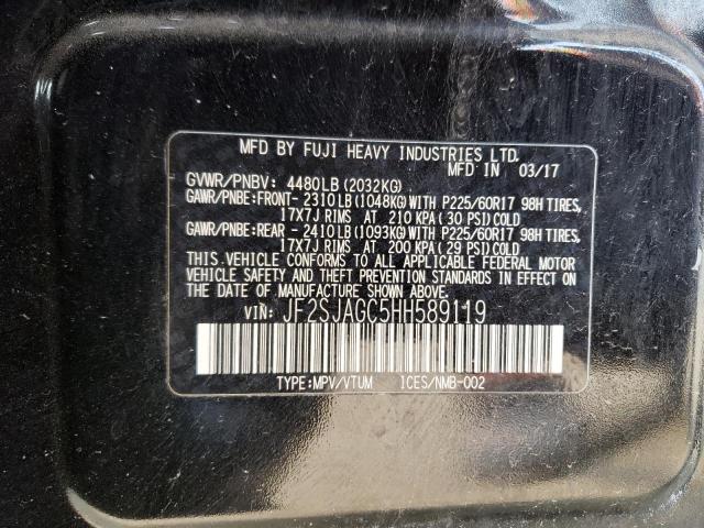 Photo 11 VIN: JF2SJAGC5HH589119 - SUBARU FORESTER 2 