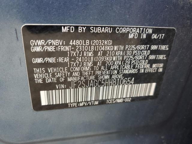 Photo 12 VIN: JF2SJAGC5HH810654 - SUBARU FORESTER 2 