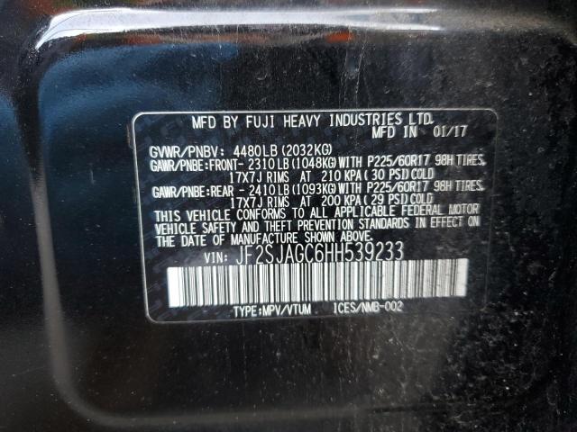 Photo 11 VIN: JF2SJAGC6HH539233 - SUBARU FORESTER 2 