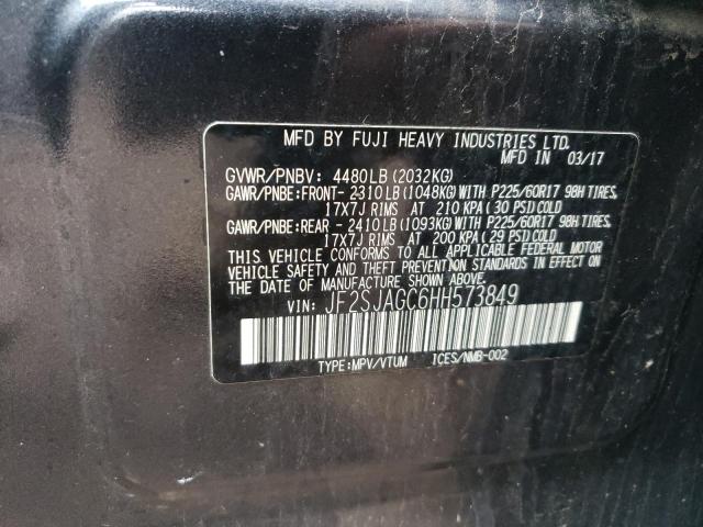 Photo 12 VIN: JF2SJAGC6HH573849 - SUBARU FORESTER 2 