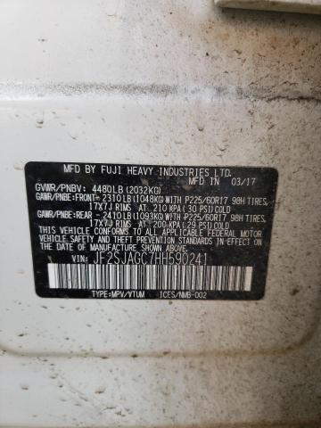 Photo 11 VIN: JF2SJAGC7HH590241 - SUBARU FORESTER 2 