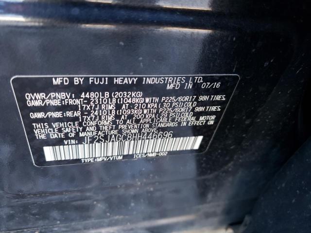 Photo 11 VIN: JF2SJAGC8HH446696 - SUBARU FORESTER 2 