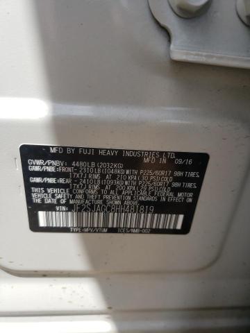 Photo 12 VIN: JF2SJAGC8HH481819 - SUBARU FORESTER 