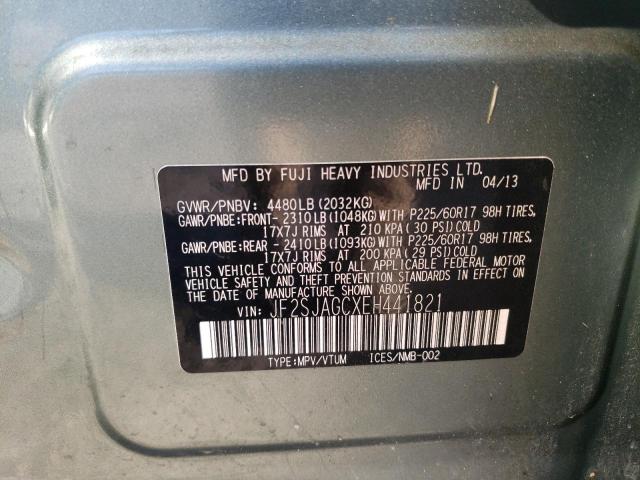 Photo 12 VIN: JF2SJAGCXEH441821 - SUBARU FORESTER 