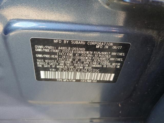 Photo 11 VIN: JF2SJAGCXJH420705 - SUBARU FORESTER 2 