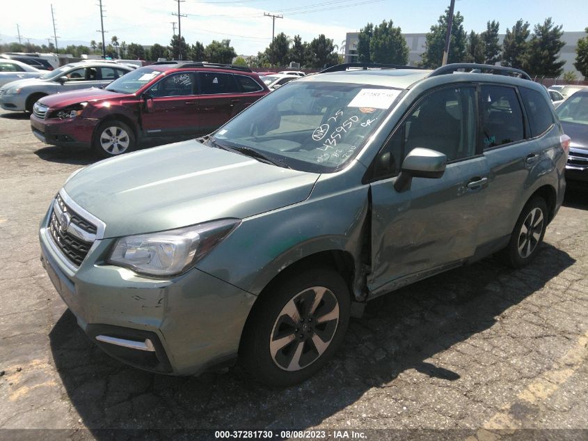 Photo 1 VIN: JF2SJAGCXJH435950 - SUBARU FORESTER 