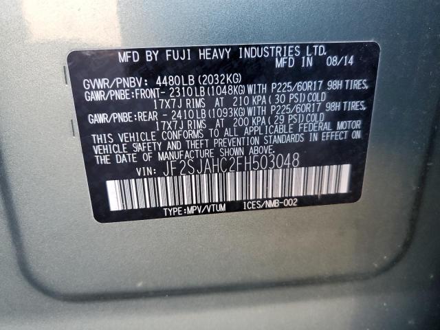 Photo 13 VIN: JF2SJAHC2FH503048 - SUBARU FORESTER 