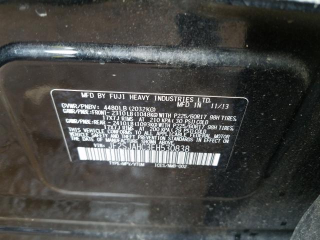 Photo 9 VIN: JF2SJAHC3EH530838 - SUBARU FORESTER 2 