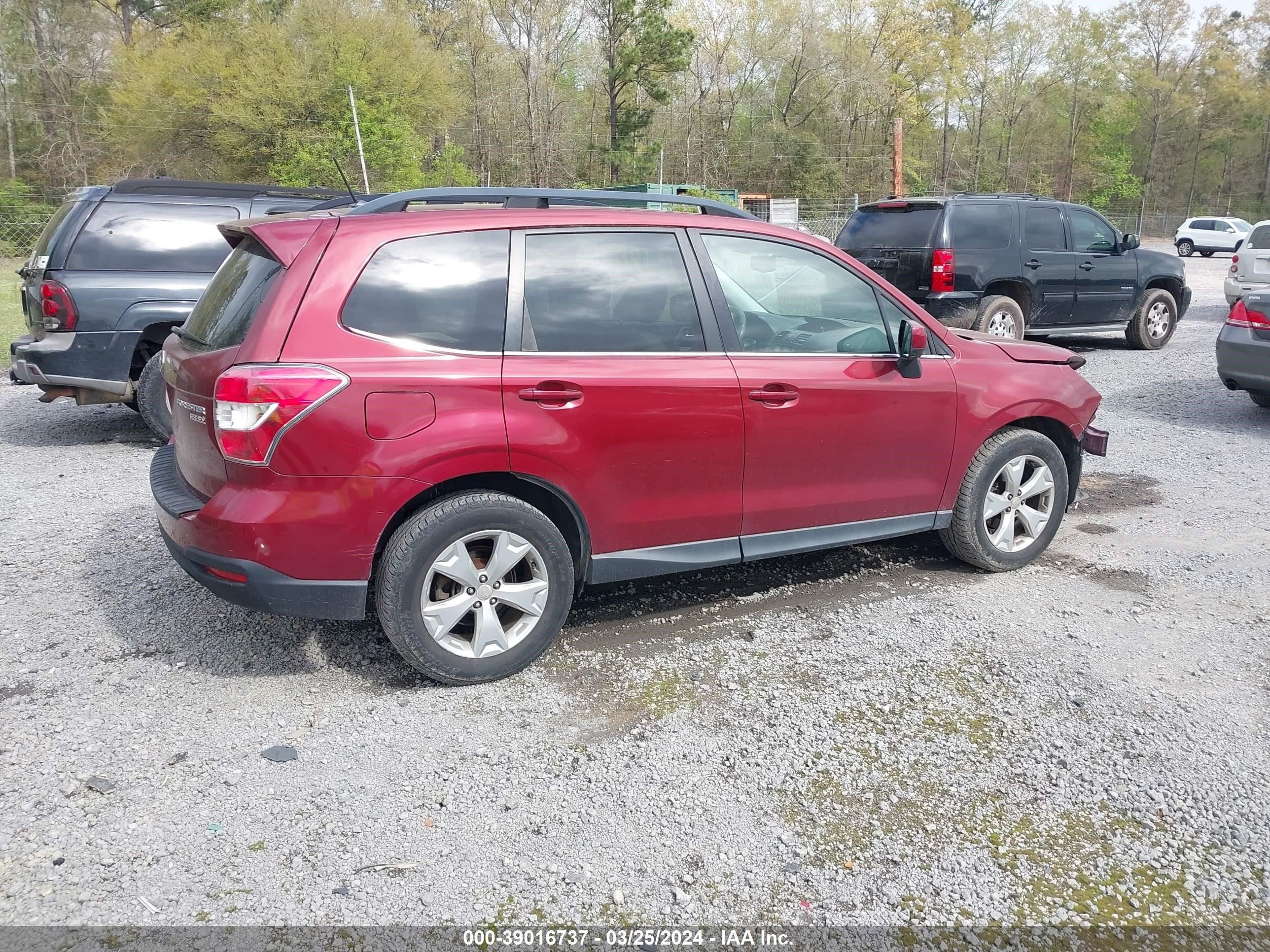 Photo 3 VIN: JF2SJAHC4FH445007 - SUBARU FORESTER 