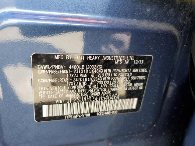 Photo 12 VIN: JF2SJAHC5EH540464 - SUBARU FORESTER 2 