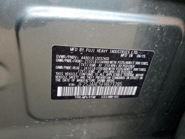 Photo 11 VIN: JF2SJAHC5FH823285 - SUBARU FORESTER 2 