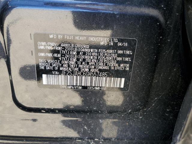 Photo 12 VIN: JF2SJAHC6GH557485 - SUBARU FORESTER 