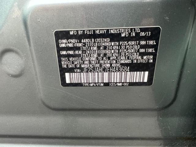 Photo 9 VIN: JF2SJAHC7EH483684 - SUBARU FORESTER 