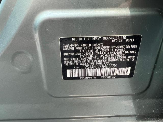 Photo 9 VIN: JF2SJAHC7EH483684 - SUBARU FORESTER 