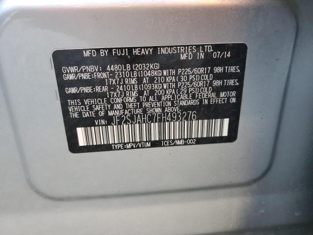 Photo 13 VIN: JF2SJAHC7FH493276 - SUBARU FORESTER 2 