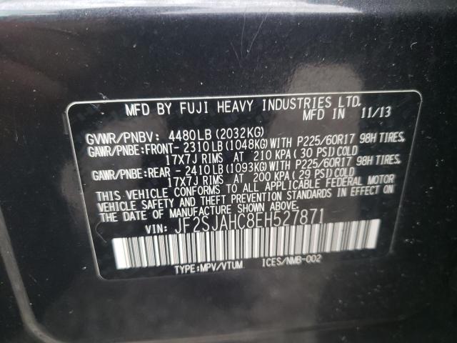 Photo 13 VIN: JF2SJAHC8EH527871 - SUBARU FORESTER 2 