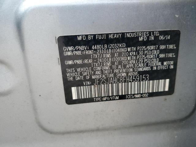 Photo 13 VIN: JF2SJAHC8FH459153 - SUBARU FORESTER 2 