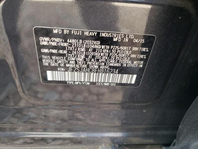 Photo 11 VIN: JF2SJAHC8FH816234 - SUBARU FORESTER 2 