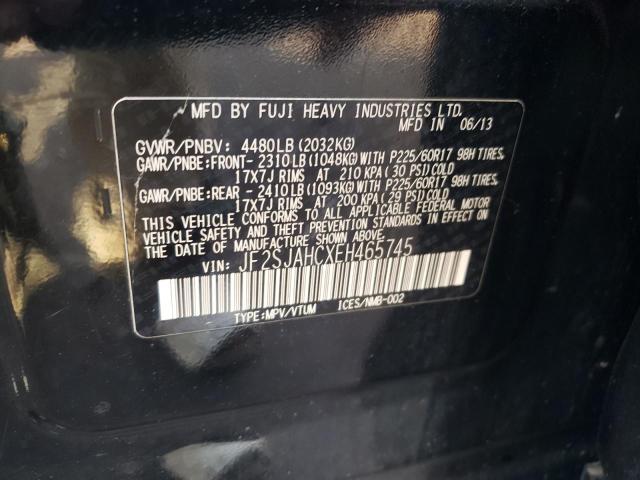 Photo 12 VIN: JF2SJAHCXEH465745 - SUBARU FORESTER 