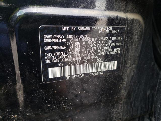 Photo 12 VIN: JF2SJAJC8JH413602 - SUBARU FORESTER 2 