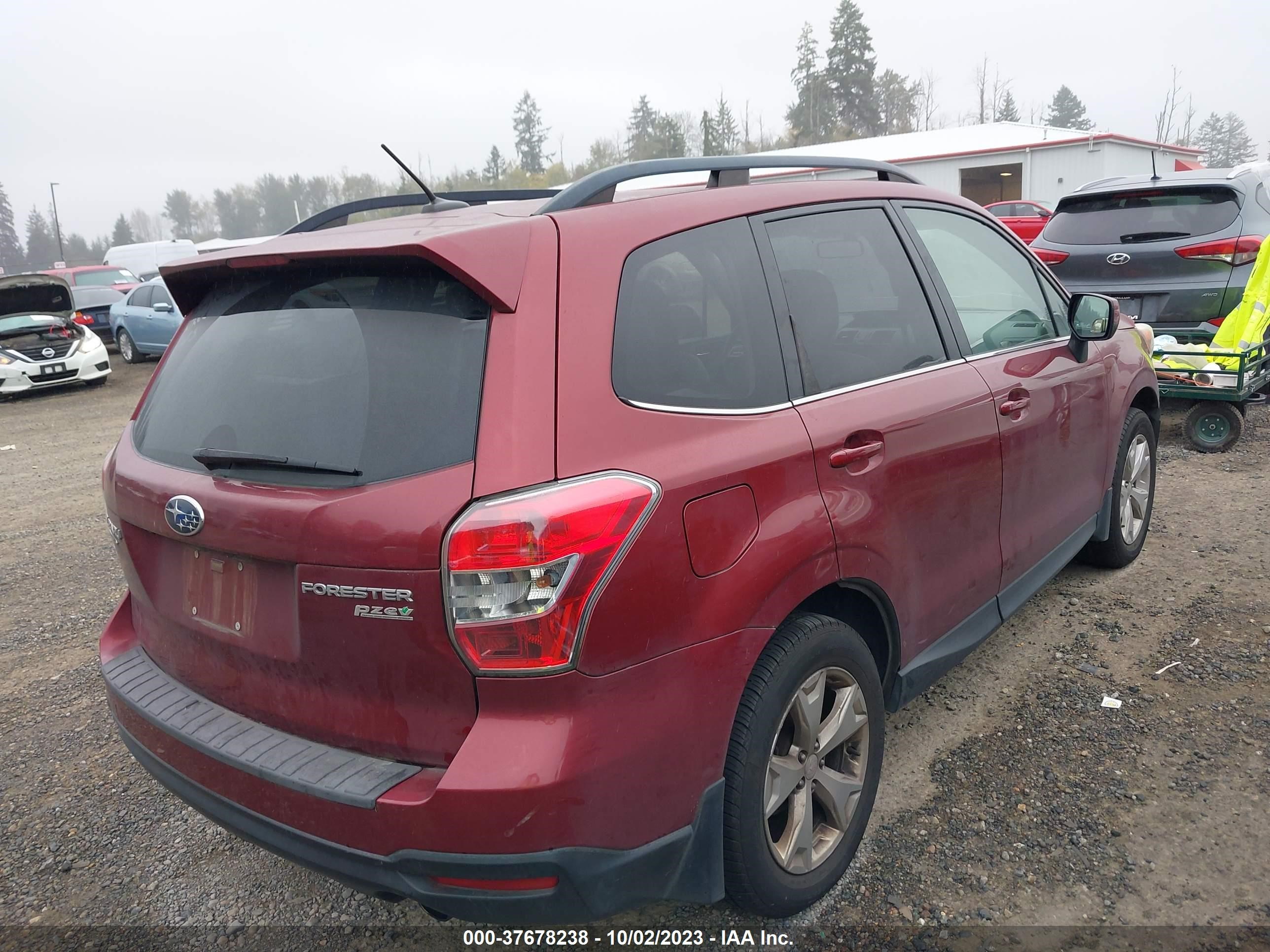 Photo 3 VIN: JF2SJAJC9EH511687 - SUBARU FORESTER 