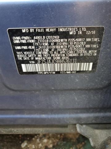 Photo 12 VIN: JF2SJAJC9HH526131 - SUBARU FORESTER 2 