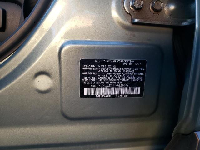 Photo 9 VIN: JF2SJAJC9JH500893 - SUBARU FORESTER 2 