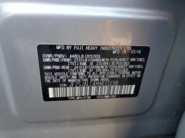 Photo 11 VIN: JF2SJALC4HH433238 - SUBARU FORESTER 